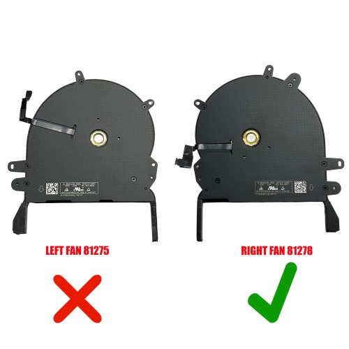 923-03875 - Ventilador Derecho para MacBook Pro 16" A2141 | JVS