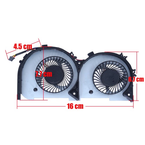 023.1005G.0002 - Ventilador CPU Lenovo IdeaPad 700-15ISK | JVS