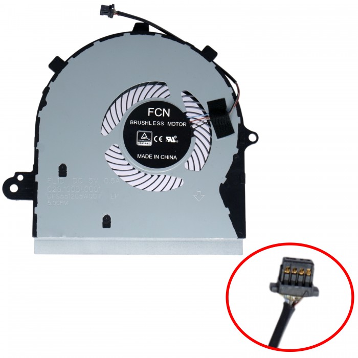 0GCN3G - Ventilador CPU Dell Inspiron 17 7786 / 15-7586 | JVS