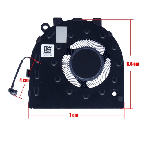 09NRGK - CPU Fan for Dell Inspiron 7306 / 7300 | JVS Informática