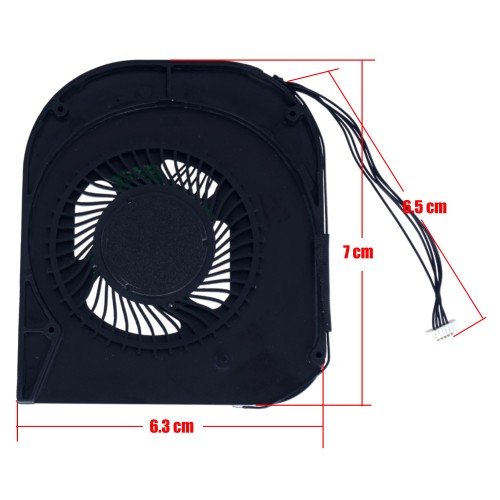 01YR203 - CPU Fan for ThinkPad X1 Carbon 6th Gen | JVS Informática