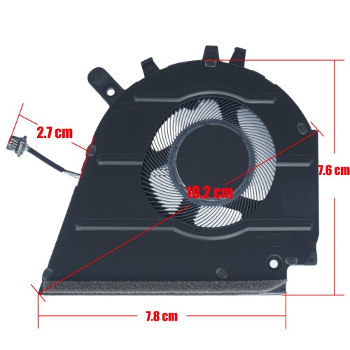 CNNWF - Ventoinha GPU para Dell Inspiron 7510 / 7610 | JVS Informática