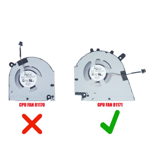 CNNWF - GPU Fan for Dell Inspiron 7510 / 7610 | JVS Informática