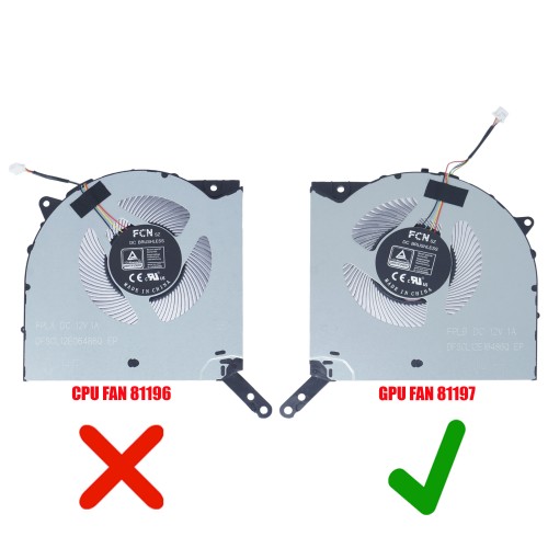 DFSCL12E16486Q - Ventilador GPU para Lenovo Legion 5 Pro | JVS