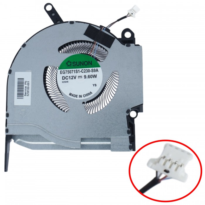 N18100-001 - GPU-Lüfter für HP Omen 16-k / 16-n | JVS Informática