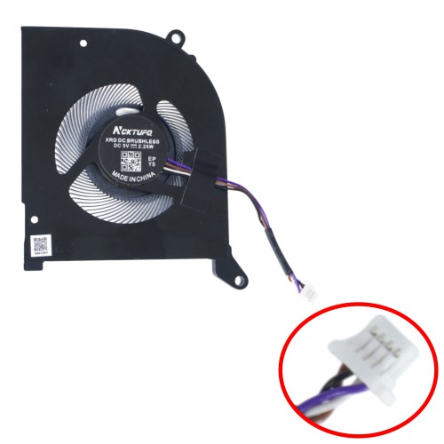 E33-0801370-AE0 - Ventilador CPU para MSI Stealth 15 A13VF | JVS