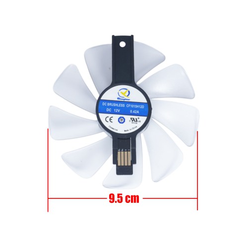 CF1015H12D - 95mm GPU-Lüfter für Sapphire Nitro+ | JVS Informática