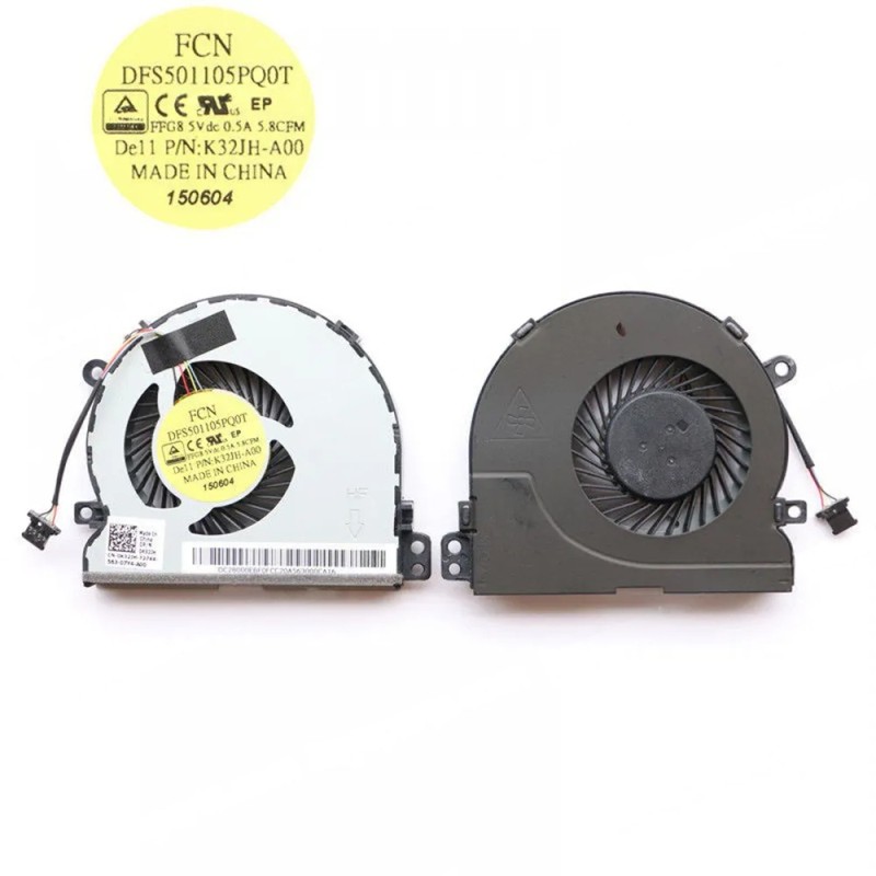 DFS501105PQ0T - Ventilador CPU Dell Latitude E3450 E3550 | JVS Informática