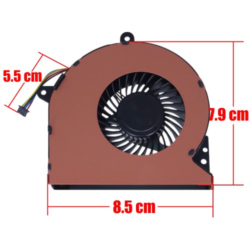 DFS2004058I0T - Ventilador GPU para ASUS ROG G752 | JVS