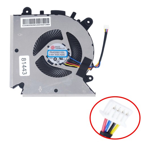 PABD08008SH-N413 Ventilador CPU para MSI GF63 | JVS Informática