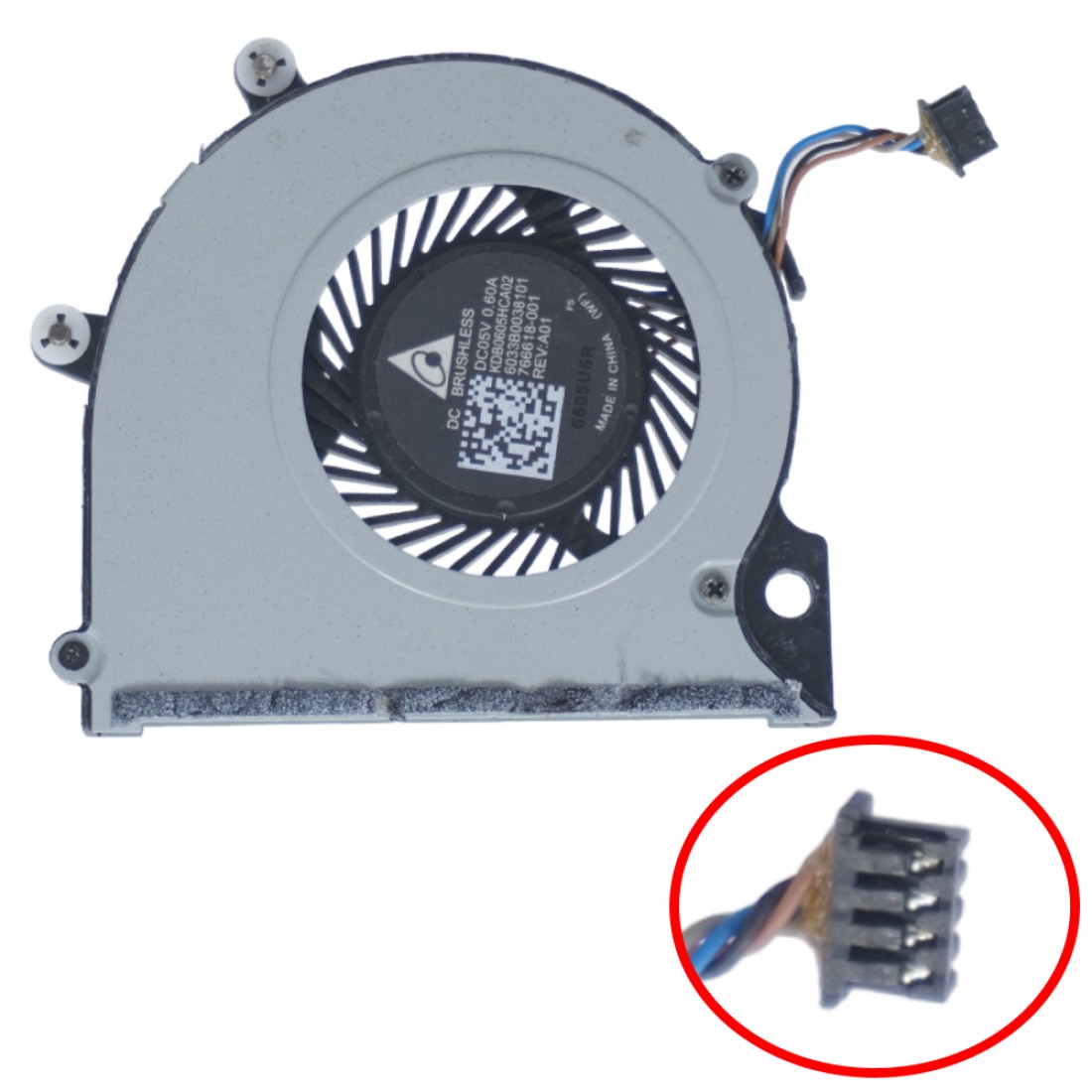766618-001 - Ventilador CPU para HP Pro X2 612 G1 | JVS