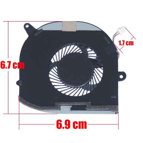 0TK9J1 - GPU Fan for Dell XPS 15 9560 / 9570 | JVS Informática