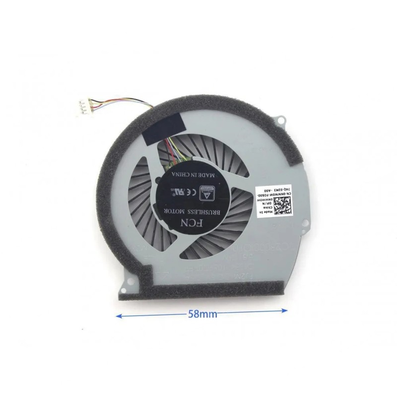 0147DX - Ventilador CPU Dell Inspiron 15 7566 / 7567 | JVS