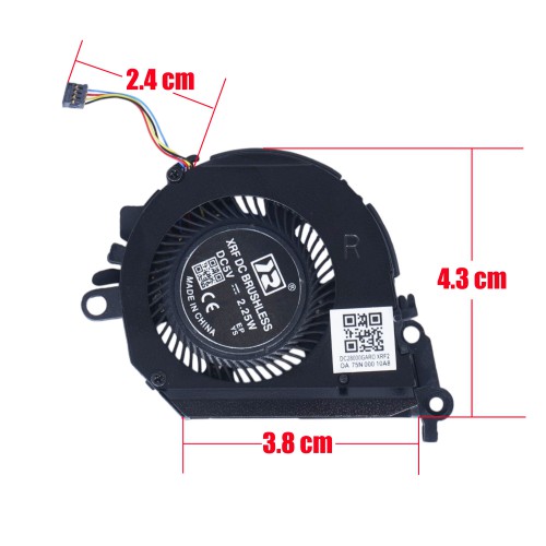 L38013-001 - HP Spectre x360 13-AE 13-AP CPU Fan | JVS Informática