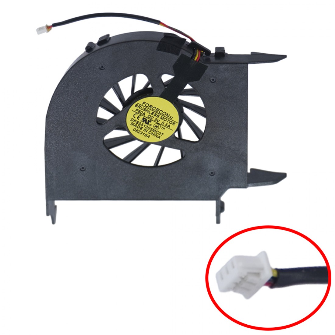DFS551305MC0T - Ventilador CPU para HP Pavilion DV6 | JVS