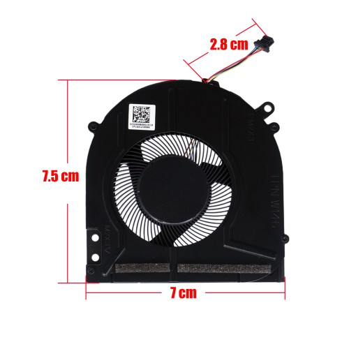 M45024-001 - Ventilateur CPU pour HP Pavilion x360 14-DY | JVS Informática