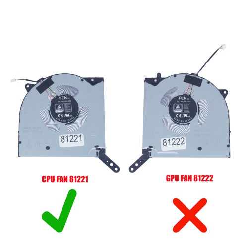 DFSAL12E064860 - Ventilador CPU para Lenovo Legion 7 16ACH | JVS