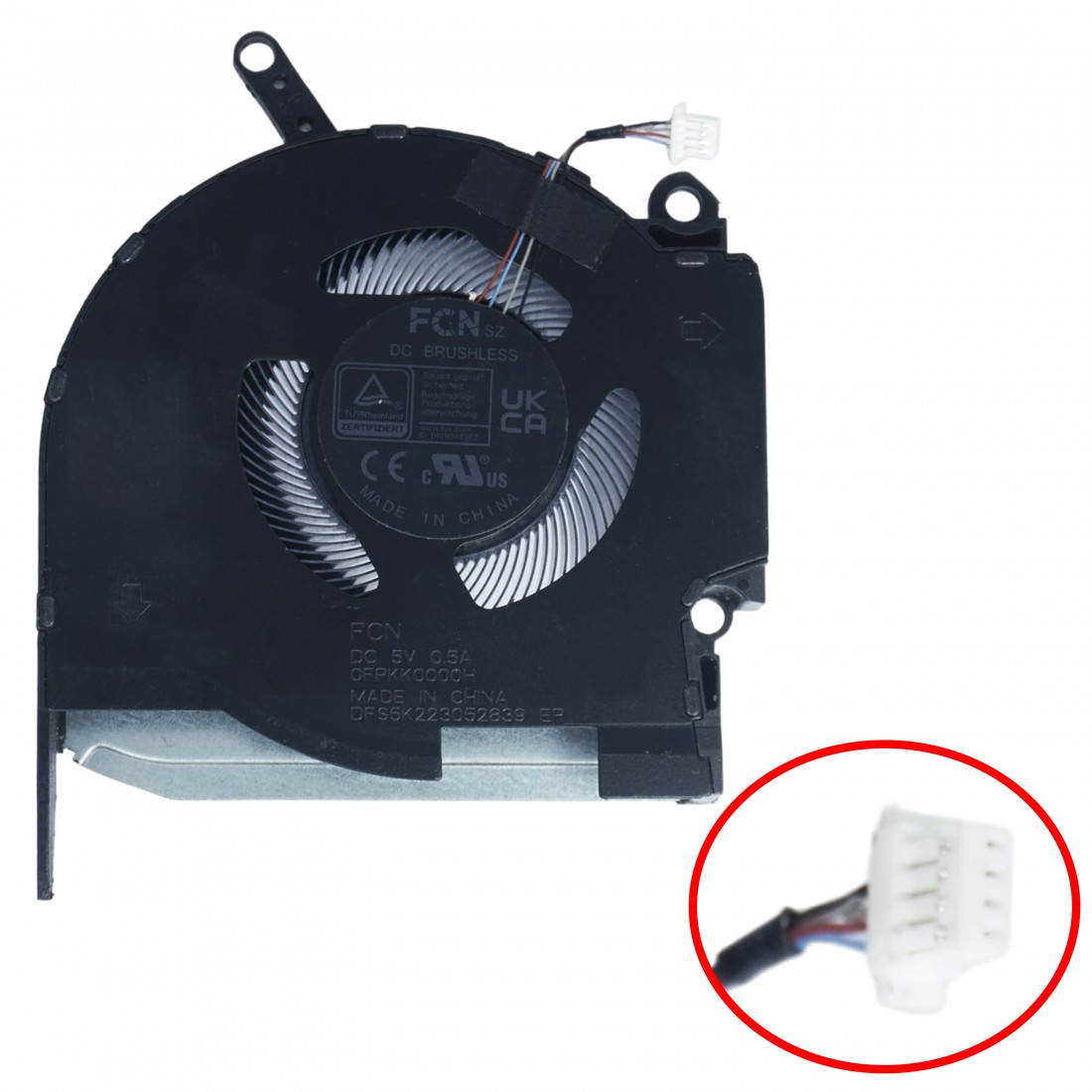 DFS5L32G164865 - Ventilateur GPU pour HP Omen 16-K | JVS Informática