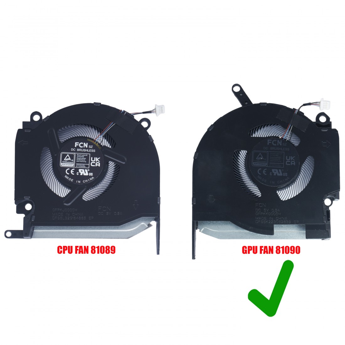 DFS5L32G164865 - Ventilador GPU para HP Omen 16-K | JVS Informática
