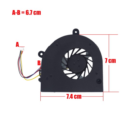 DC28000CCD0 - Ventilador CPU Toshiba Satellite P770 P850 | JVS Informática