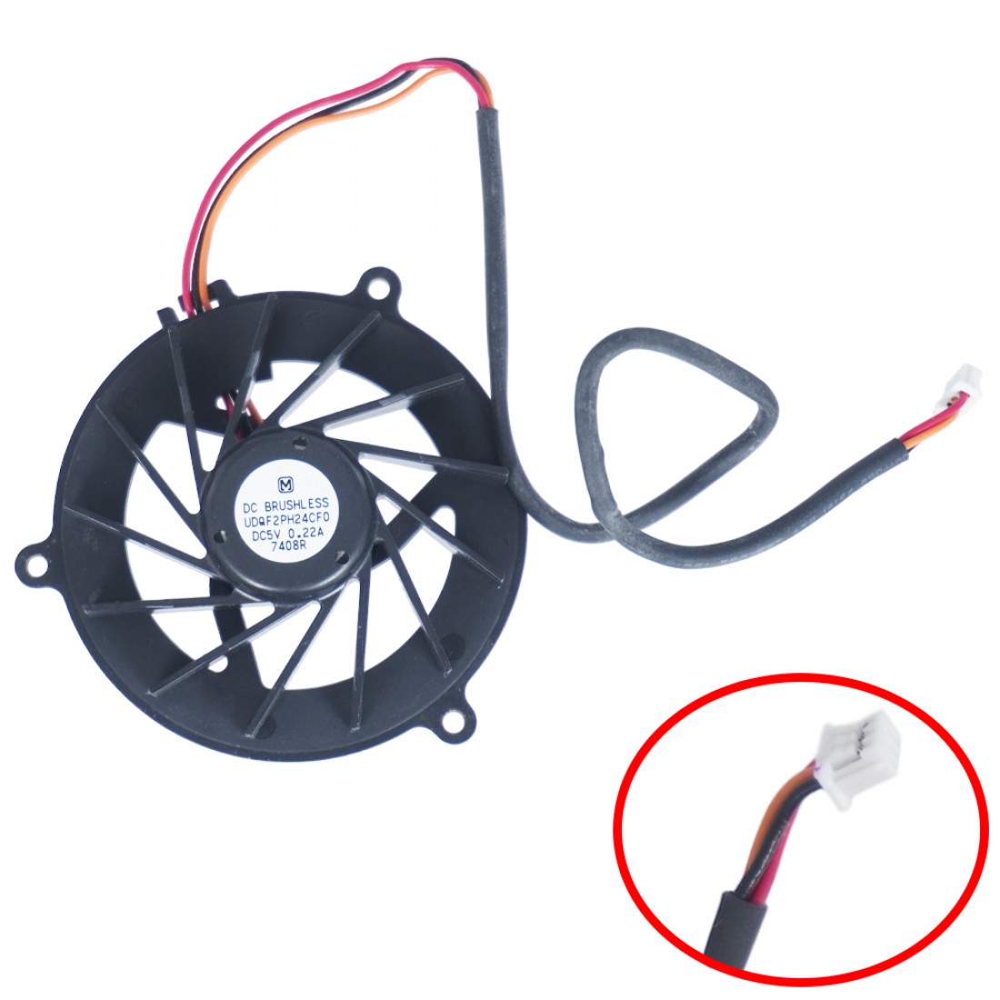 UDQF2PH22CF0 - Ventilador CPU para Sony Vaio VGN-FE | JVS