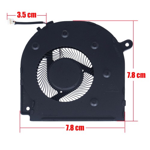N13561-001 - Ventilador Izquierdo HP Envy 17-CR UMA | JVS