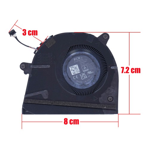 6033B0098601 - Ventilador CPU para HP EliteBook 830 G9 G10 | JVS