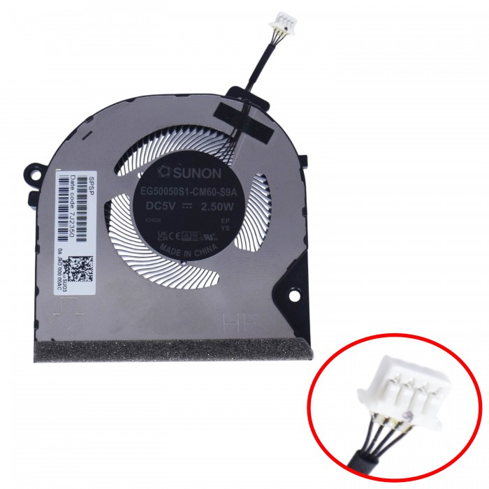 N47948-001 - Ventilador CPU para HP Envy x360 15-FE | JVS