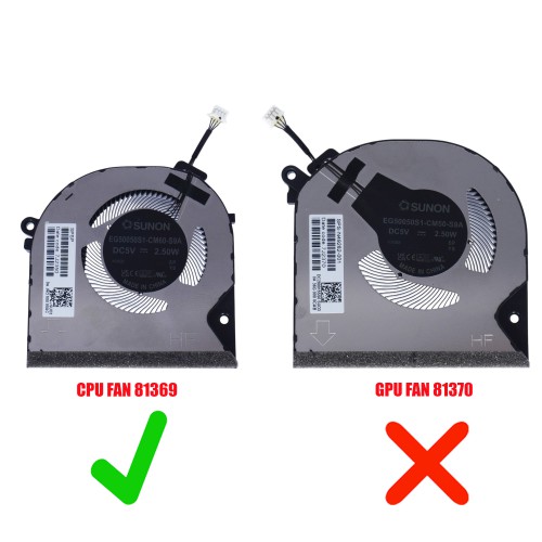 N47948-001 - Ventilador CPU para HP Envy x360 15-FE | JVS