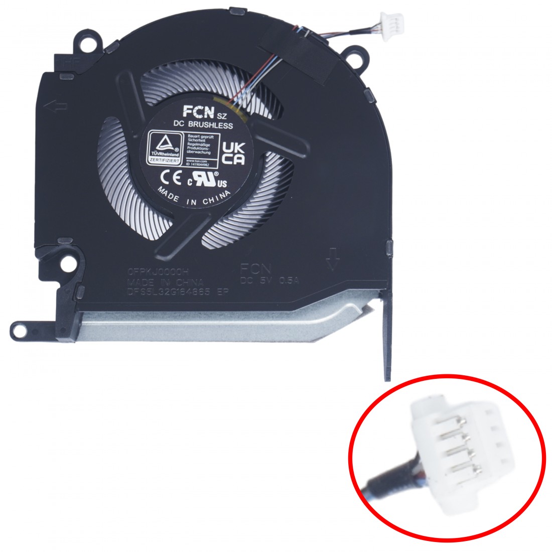 DFS5L32G164865 - Ventilateur CPU pour HP Omen 16-K | JVS Informática