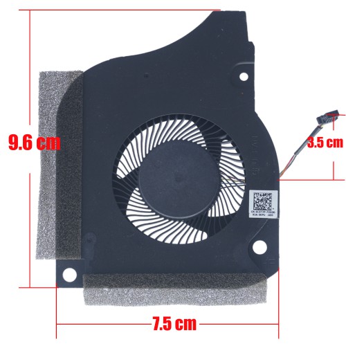 FK2HP - Ventilador GPU para Dell G5 5590 G7 7590 | JVS