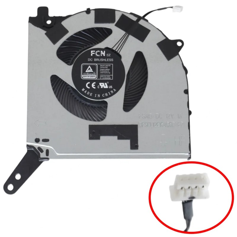 DFSCL12E16486Q - GPU Fan for Lenovo Legion 5 | JVS Informática