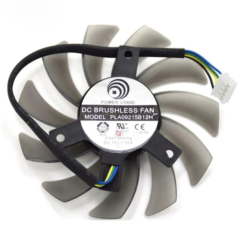 PLD08010S12HH - GPU Fan for MSI and ASUS 4-Pin | JVS Informática