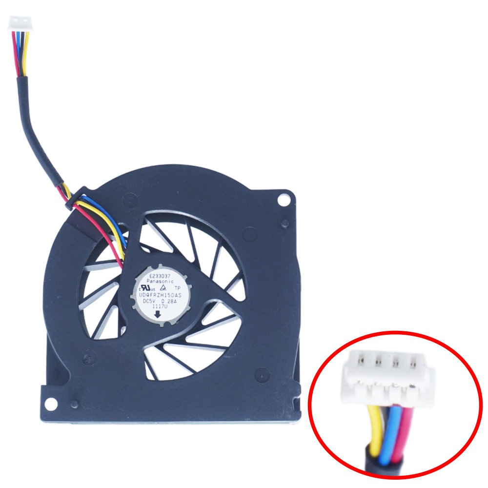 KDB0605HB-9G64 - CPU Fan for Asus K72 Series 4-Pin | JVS Informática