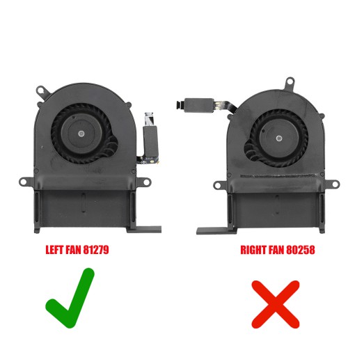 923-0221 - Ventilador Esquerdo MacBook Pro 13" A1425 | JVS Informática