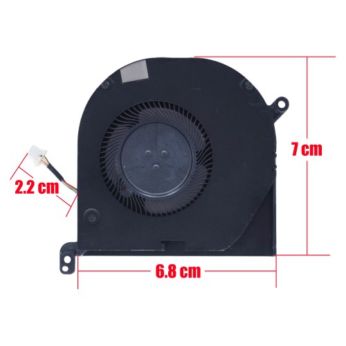 09RK6 - CPU Fan for Dell XPS 15 9500 9510 | JVS Informática