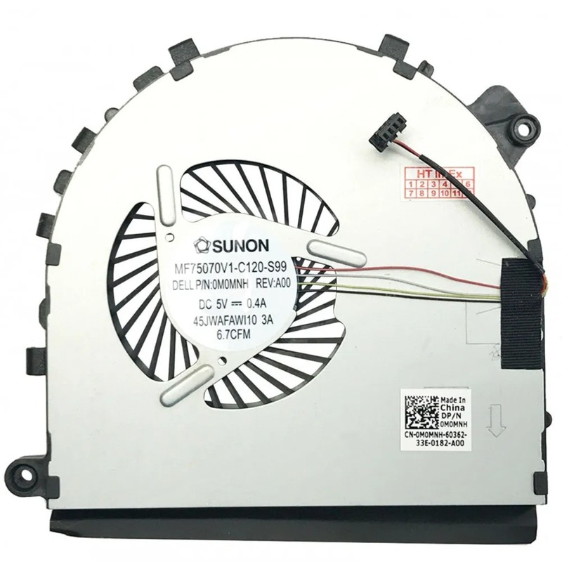 0M0MNH - Ventilador CPU para Dell Vostro 5560 | JVS Informática
