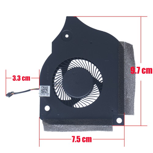 063NYM - CPU Fan for Dell G5 5590 G7 7590 5V | JVS Informática