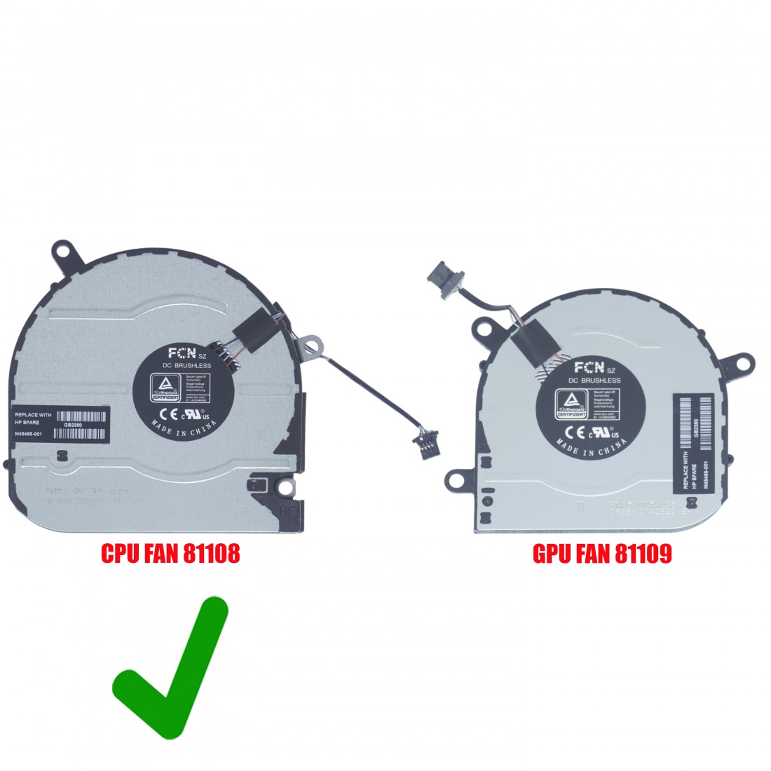 M45465-001 - Ventilador CPU para HP Envy x360 15M-EU | JVS Informática