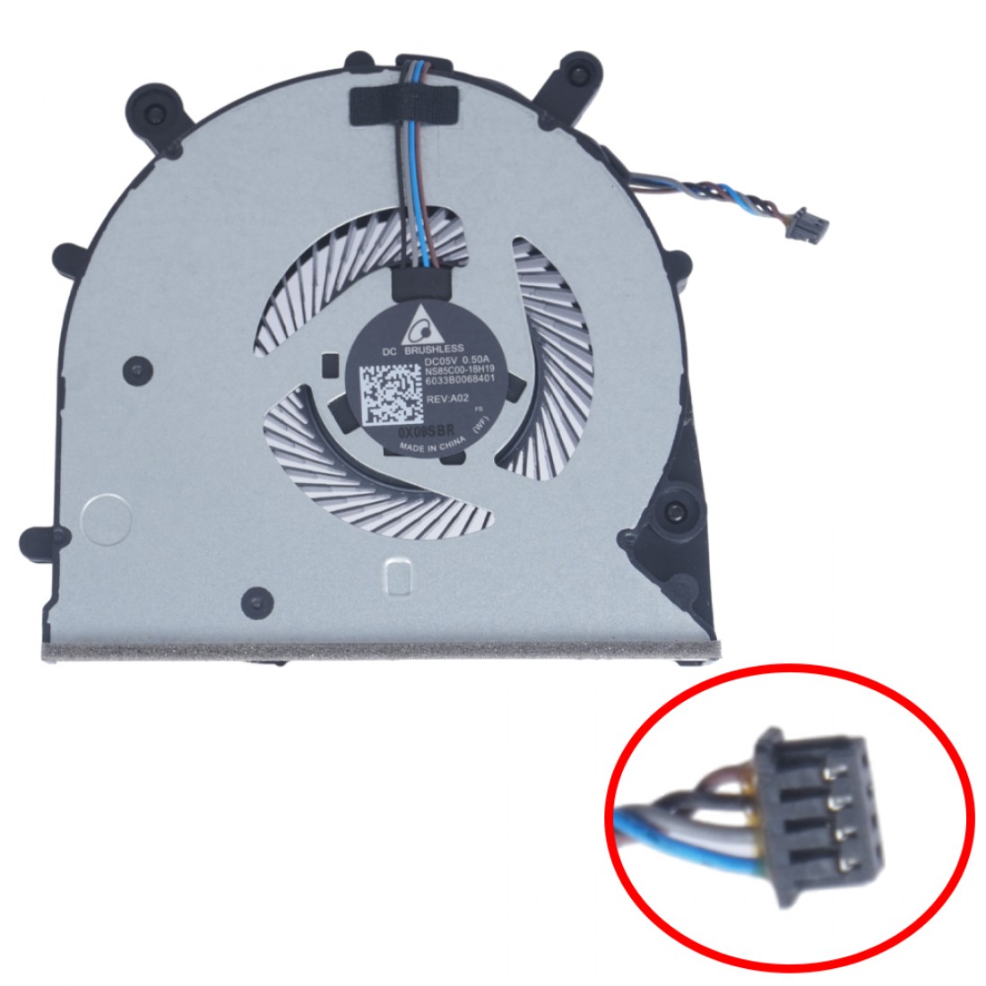 L09584-001 - Ventilador CPU para HP ProBook 650 G4 | JVS