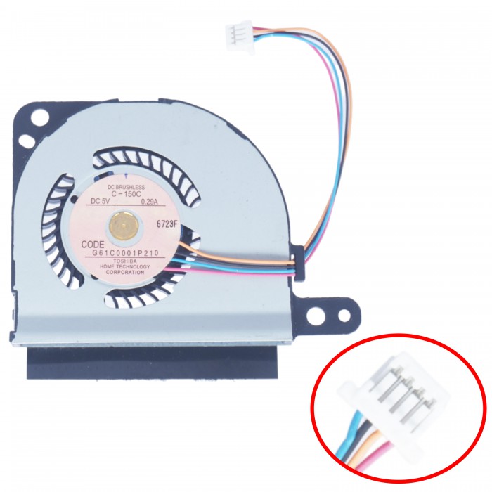 G61C0001P210 - Ventilador CPU para Toshiba Portege Z30 | JVS