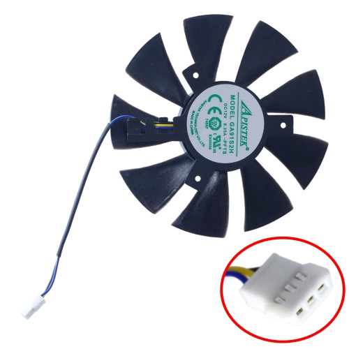 GA91S2H - Ventilador GPU para Zotac GTX 1060 / 1070 Mini | JVS Informática