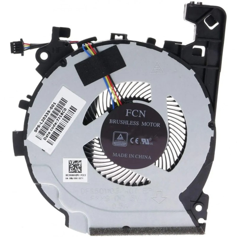 L20335-001 - Ventilateur CPU pour HP 15-CX Series 4 Pin | JVS Informática