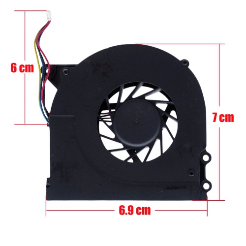 UDQFLZH05DAS - Ventilador CPU para Asus B51, X51, X58 | JVS Informática