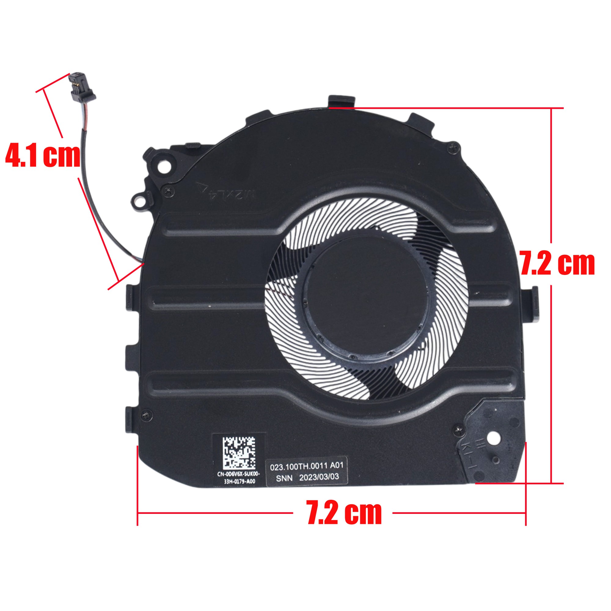 EG50040S1-CU60-S9A - Ventilateur CPU Dell Latitude 13 7340 | JVS Informática