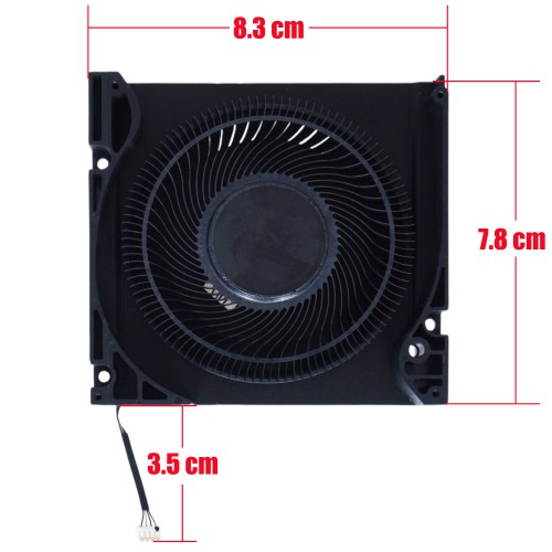 MG75090V1-C291-S9A - Ventilateur CPU Gauche Dell Precision 7770 | JVS Informática