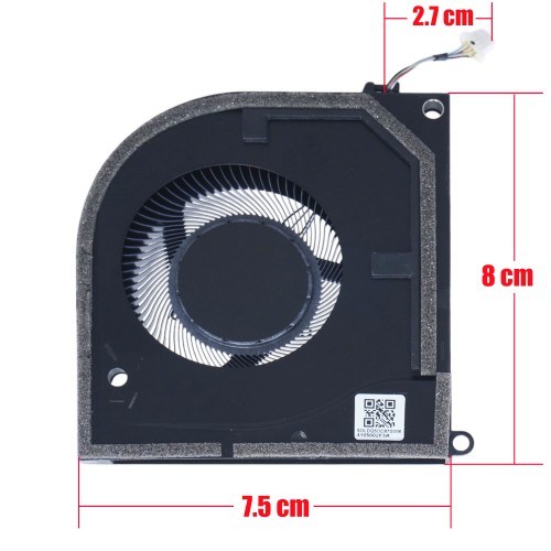 N91710-001 - Right CPU Fan HP OMEN Transcend 14 | JVS Informática