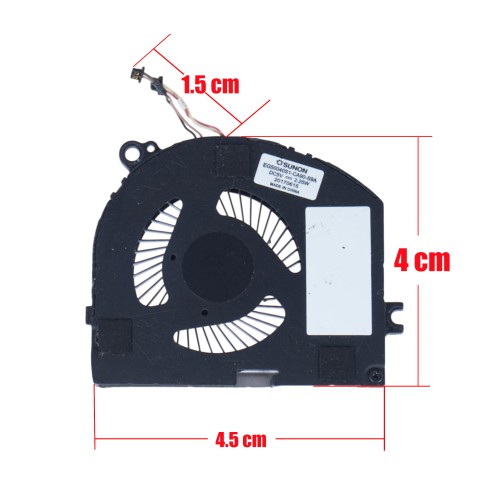 941827-001 - Right CPU Fan for HP Spectre 13-AF | JVS Informática