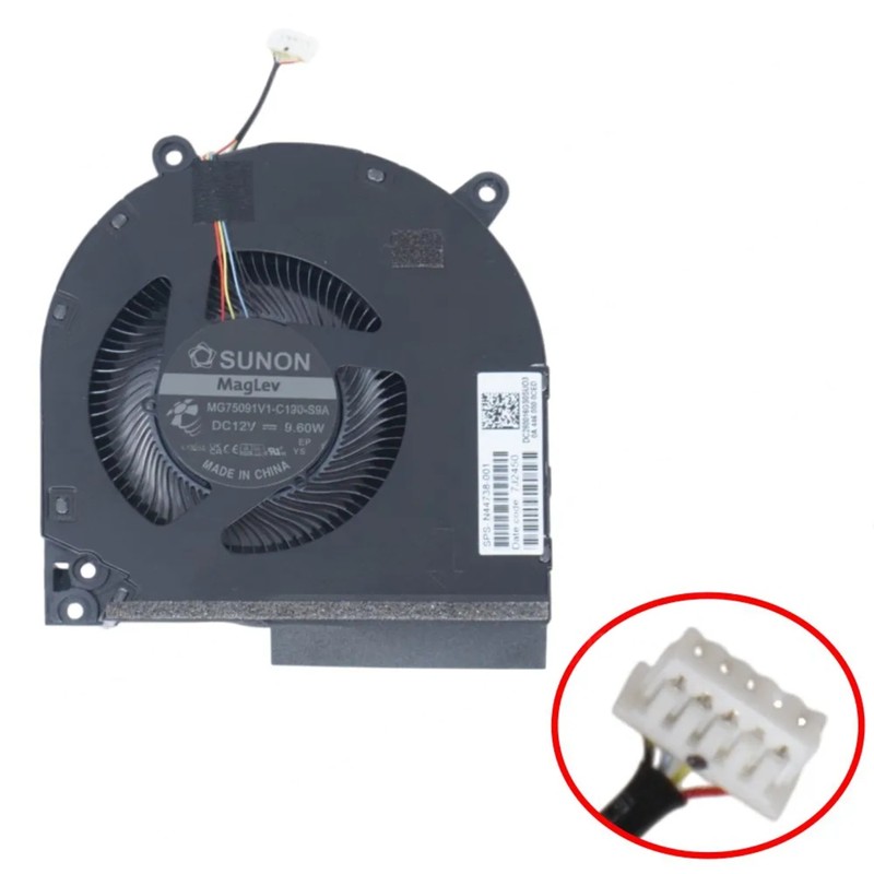 N44738-001 - Ventilador CPU para HP Victus 16 y OMEN 16 | JVS