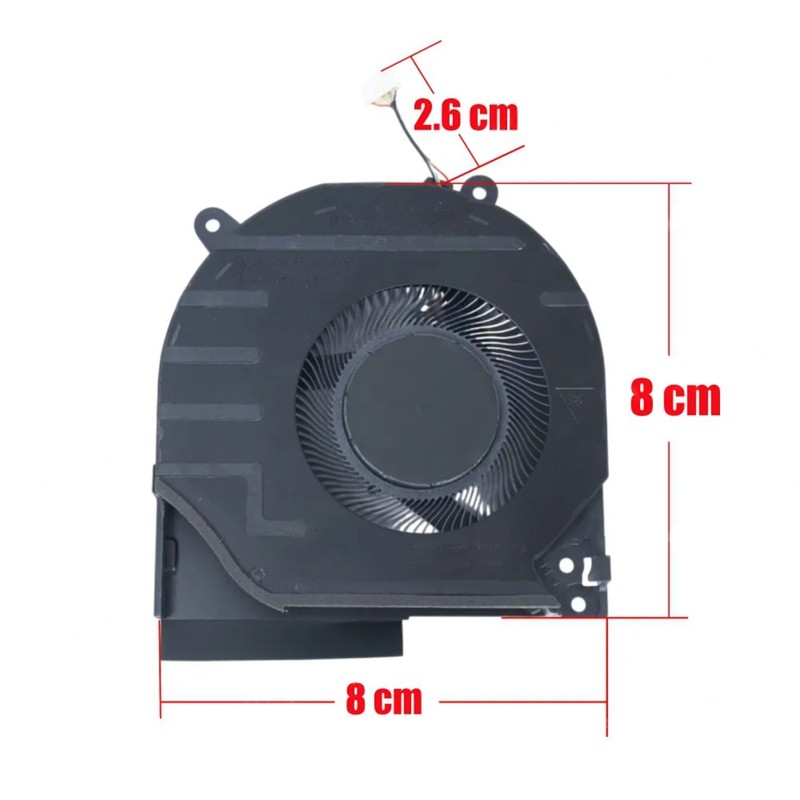 N44738-001 - Ventilador CPU para HP Victus 16 y OMEN 16 | JVS